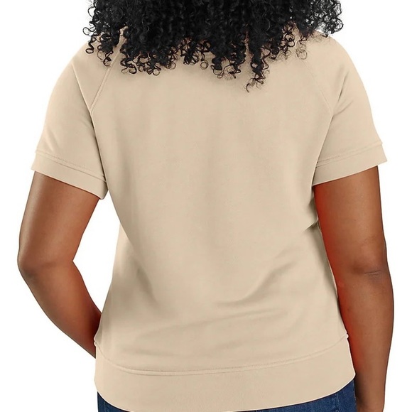 Carhartt Relaxed French Terry Short Sleeve Sweatshirt NWT - Picture 2 of 7